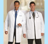 mens lab coats